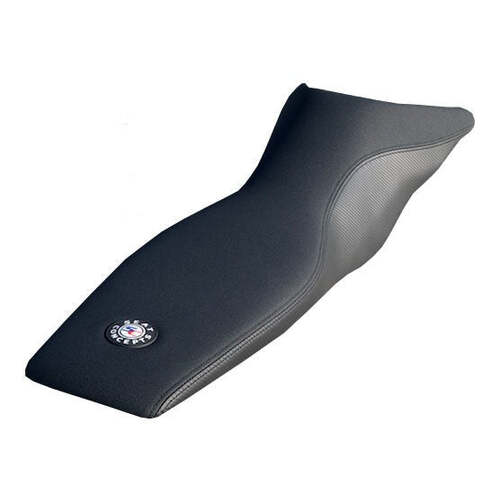 Seat Concepts Husqvarna 701 Enduro/Supermoto ('21-'24) Comfort Tall Complete Seat [Cover Option: Neon Luna Accent/Blue Luna Sides & Top]