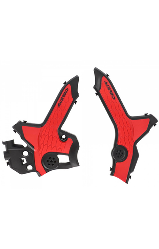 Acerbis Honda CRF300L 21-25 Black/Red X-Grip Frame Guards