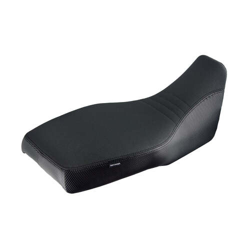 Seat Concepts Kawasaki KLR650 ('87-'19) Comfort XL Complete Seat [Cover Option: Carbon Fiber Sides/Gripper Top]