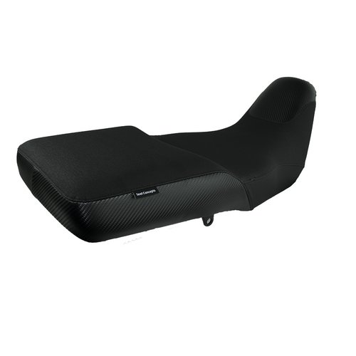 Seat Concepts Kawasaki KLR650 ('22-'24) Low Comfort Seat [Cover Option: Black Carbon Fiber Sides/Black Gripper Top] [Seat Option: Complete Seat]