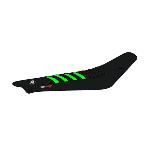 Seat Concepts Kawasaki KX85 ('14-'25) KX100 ('14-'21) KX112 ('22-'25) Race2.0 Cover Only [Cover Option: Black/Black/Green]