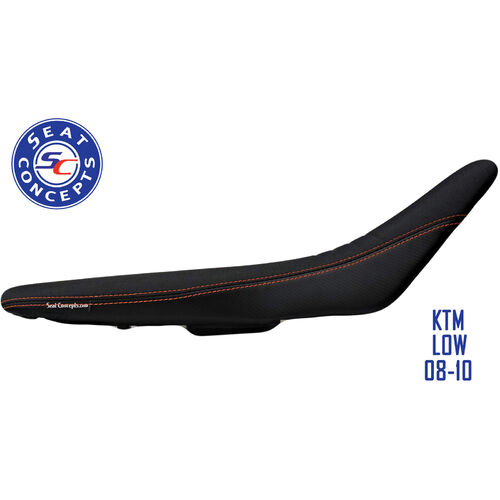 Seat Concepts KTM SX/SXF (2007-2011) / EXC/XC-W (2008-2011) LOW Comfort [Seat Option: Complete Seat] [Cover Option: All Carbon Fiber] [Other Option: B