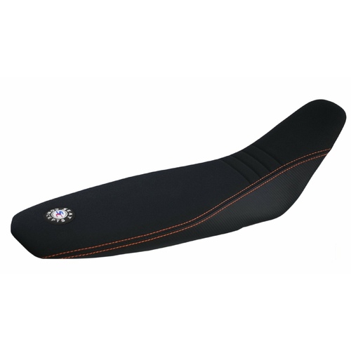 Seat Concepts KTM SX/SXF ('07-'11) EXC/XC-W ('08-'11) Comfort [Seat Option: Complete Seat] [Cover: Carbon Fiber Sides/Gripper Top] [Black Stitch]