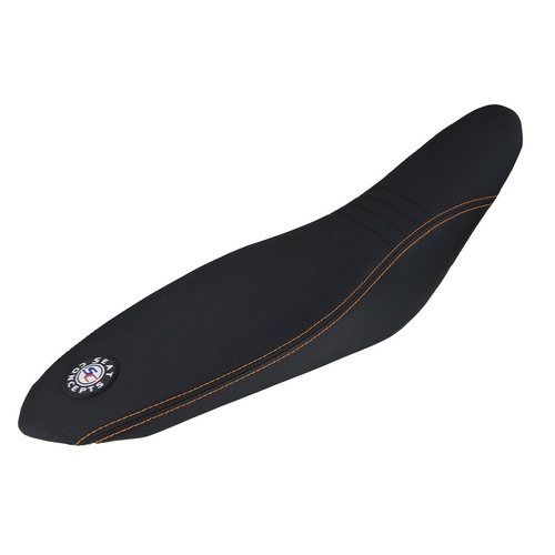 Seat Concepts KTM SX/SXF/EXC/XCW ('11-'16) Tall Comfort [Seat Option: Complete Seat] [Cover Option: Carbon Fiber Sides/Gripper Top]