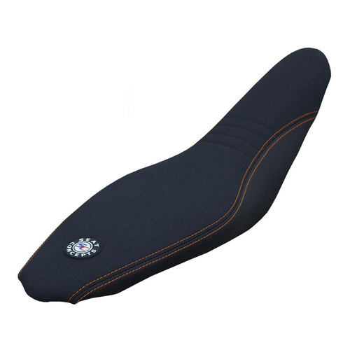 Seat Concepts KTM SX/SXF/EXC/XCW ('11-'16) Comfort XL Complete Seat [Cover Option: Carbon Fiber Sides/Gripper Top] [Stitching Option: Black]