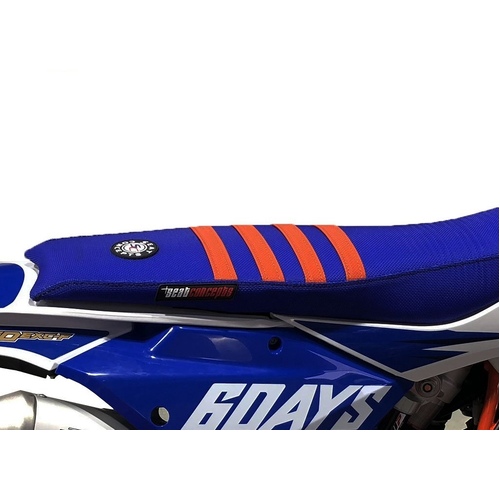 Seat Concepts KTM SX/XCF ('16) XCW/EXC-F ('17-'19) SX/SXF/XCF/XC ('17-'18) Tall Element Complete Seat [Cover Option: Black/Black/Orange]
