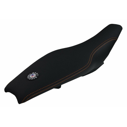 Seat Concepts KTM SX/XCF ('16) XCW/EXC-F ('17-'19) SX/SXF/XCF/XC ('17-'18) Comfort XL Complete Seat [Cover Option: Carbon Fiber Sides / Gr