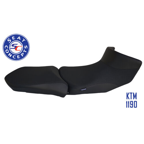 Seat Concepts KTM 1090/1190/1290 Adventure (2013-current) Comfort [Seat Option: Front Foam & Cover Kit ONLY] [Cover Option: Carbon Fiber Sides / Gripp