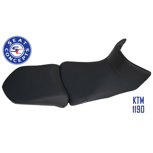 Seat Concepts KTM 1090/1190/1290 Adventure (2013-current) TALL Comfort [Seat Option: Front Foam & Cover Kit ONLY] [Cover Option: Carbon Fiber Sides / 