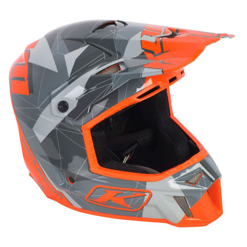 Klim F3 Helmet ECE/DOT [Colour: Camo / Grey] [Size: Small]