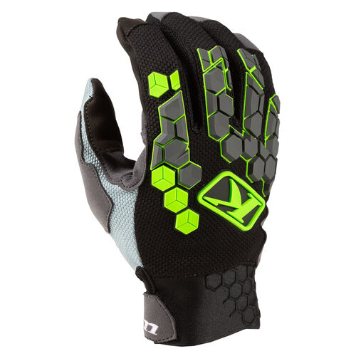 Klim Dakar Glove [Colour Option: Electrik Gecko] [Size: 2Xlarge]