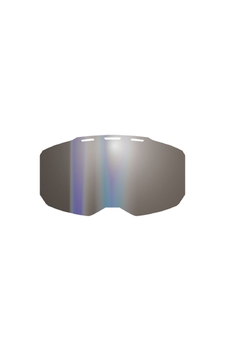 Klim Edge Dark Smoke Silver Mirror Replacement Goggle Lens
