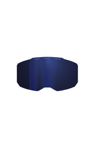 Klim Edge Dark Smoke Blue Mirror Replacement Goggle Lens