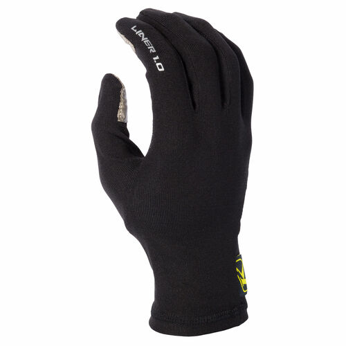 Klim Glove Liner 1.0 Black [Size:Extra Small] [Colour Option:Black] 