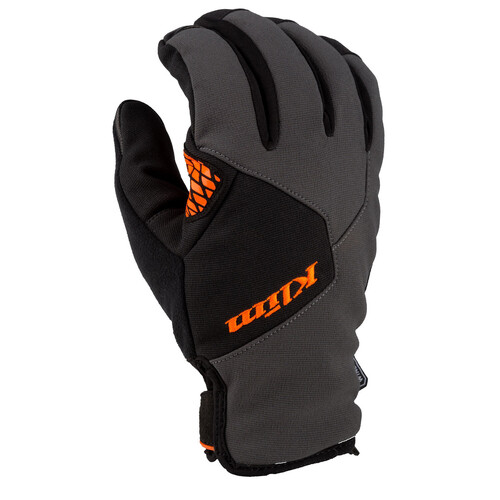 Klim Inversion Insulated Gloves [Colour Option: Asphalt-Strike Orange] [Size: Medium]