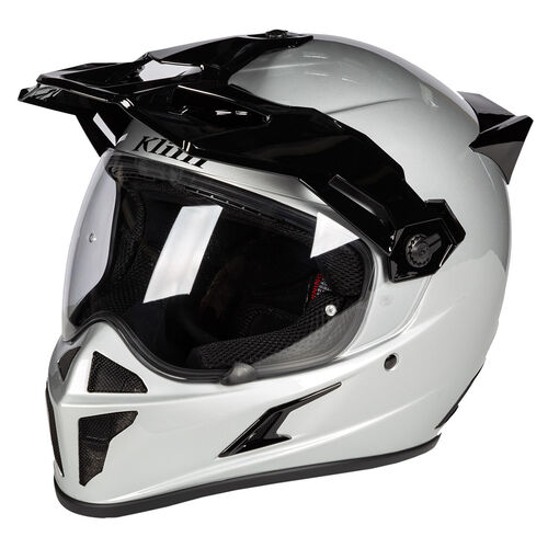 Klim Krios Karbon Adventure Helmet ECE/DOT [Colour:Gloss Silver] [Size:XLarge]