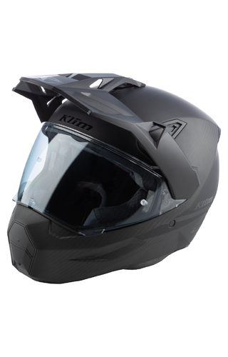 Klim X1 Alpha Carbon Matte Black Helmet