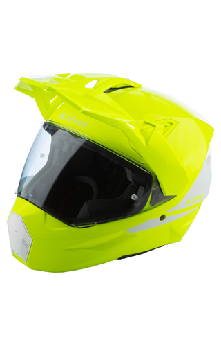 Klim X1 Alpha Gloss Hi-Vis/White Helmet