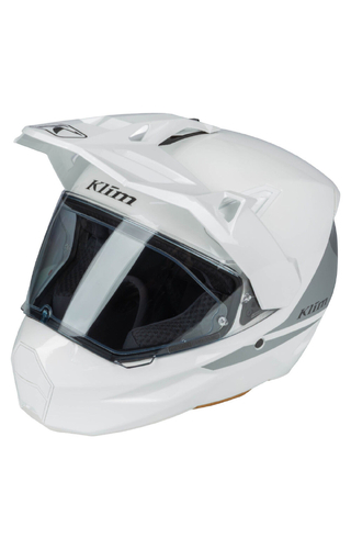 Klim X1 Alpha Gloss White/High-Rise Helmet