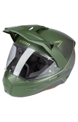 Klim X1 Alpha Quanta Matte Rifle Green/Oil Green Helmet