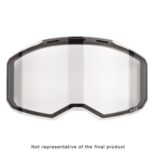Klim Edge Off Road Lens Replacement [Colour Option: Smoke Blue Mirror]