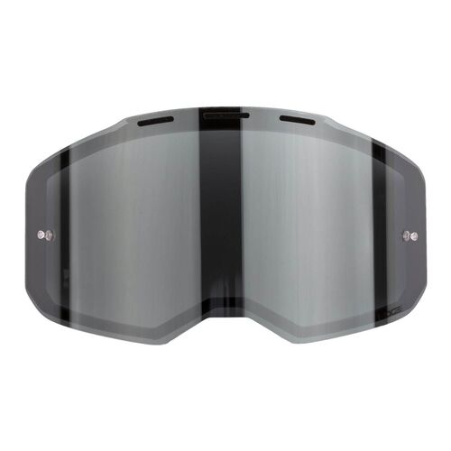 Klim Edge Off Road Lens [Colour Option: Dark Smoke Silver Mirror]