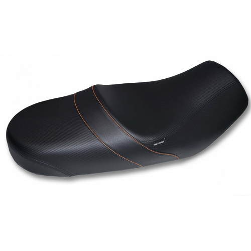 Seat Concepts Suzuki DL650 V-Strom ('12-'16) Tall Comfort Foam & Cover Kit [Cover Option: Carbon Fiber Sides/Gripper Top] [Stitching Option: Black]