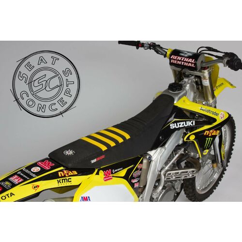 Seat Concepts Suzuki RMZ450 ('08-'17) Race2.0 Cover Only [Cover Option: Black/Black/Yellow]