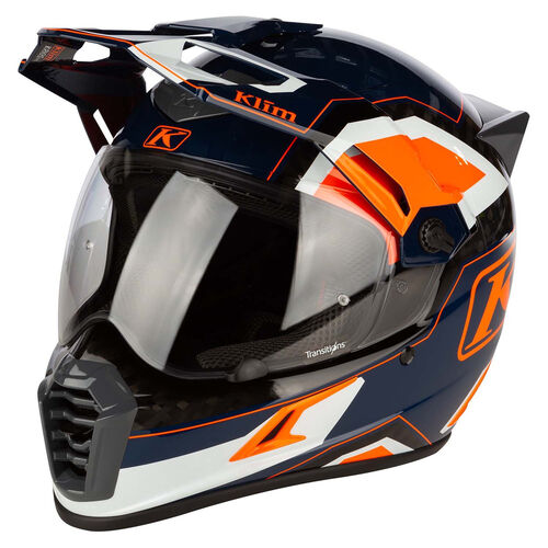 Klim Krios Pro Helmet ECE/DOT [Colour Option: Rally Striking Orange] [Style: Women, Men] [Size: Large]