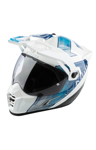 Klim Krios Pro Spectrum White/Blue ECE/DOT Helmet