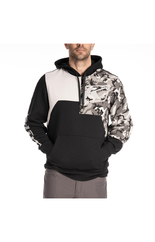 Klim Cliff Hanger Black/Camo Pullover Hoodie