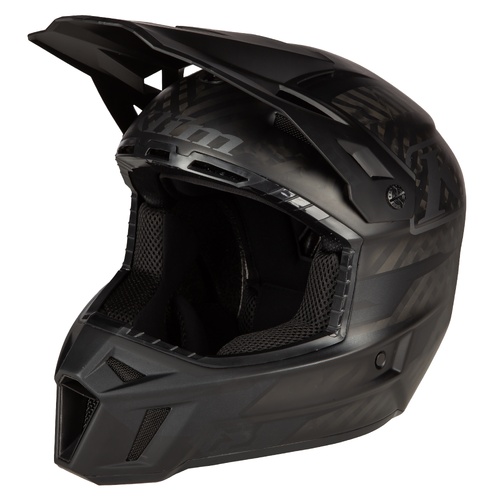 Klim F3 Carbon Off-Road Helmet ECE [Size: XSmall] [Colour Option: Carbon Matte Black]
