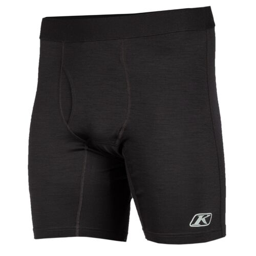 Klim Teton Merino Wool Boxers Black [Size: Medium] [Colour Option: Black] 