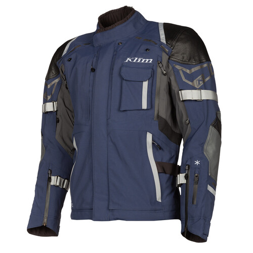 Klim Kodiak Jacket [Colour Option: Navy Blue - Monument Gray] [Size: 25]
