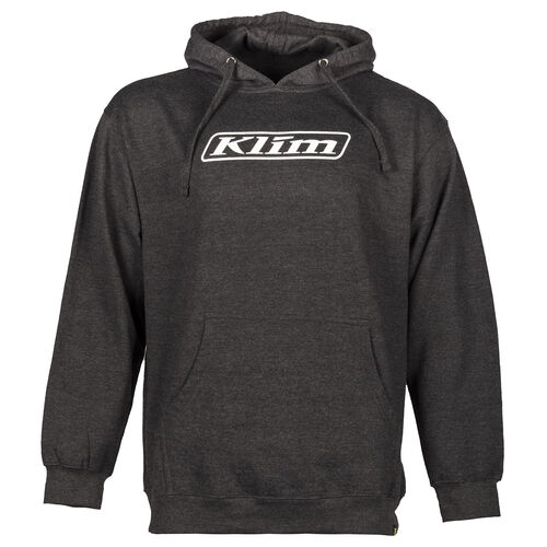 Klim Word Pull over Hoodie [Size: Small] [Colour Option: Matte Black] 