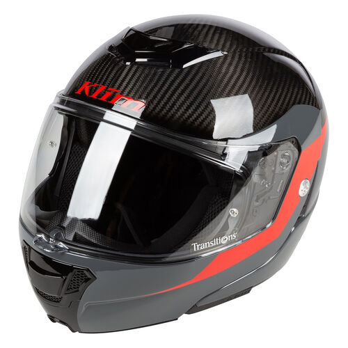 Klim TK1200 Karbon Modular Helmet ECE/DOT [Colour Option: Architek Redrock Karbon] [Size: Large]