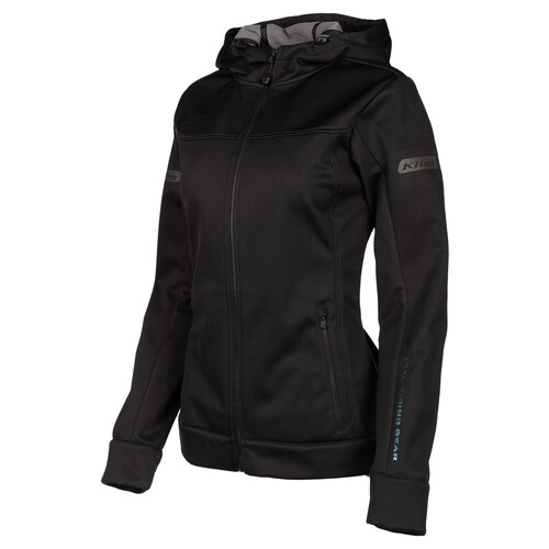 Klim Women's Evolution Hoodie [Colour Option: Black-Cosmic] [Size: XSmall]
