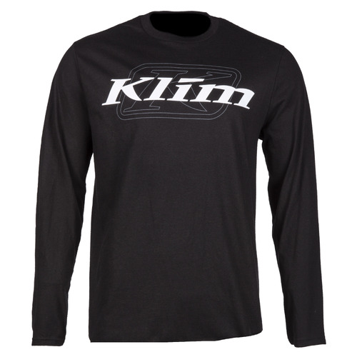 Klim K Corp Long Sleeve T [Colour Option: Black-White] [Size: 2XLarge]