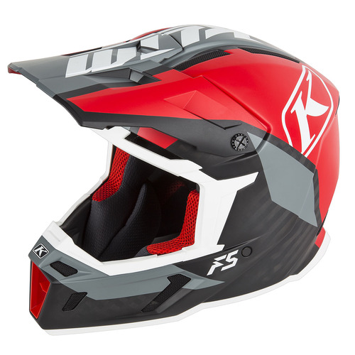 Klim F5 Helmet ECE [Colour: Ion Red] [Size:Small]