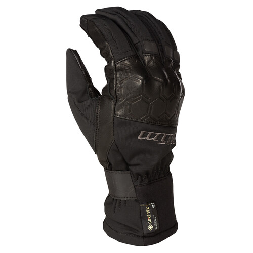 Klim Vanguard GTX Long Gloves Stealth Black [Size:Extra Large] [Colour Option:Stealth Black] 