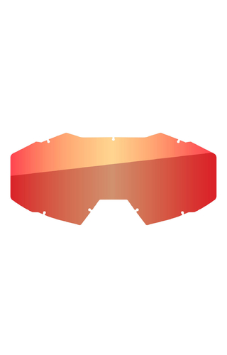 Klim Viper/Viper Pro LT Smoke Red Mirror Replacement Goggle Lens