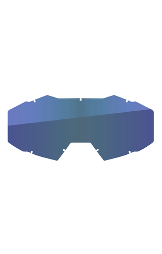 Klim Viper/Viper Pro Smoke Blue Mirror Replacement Goggle Lens