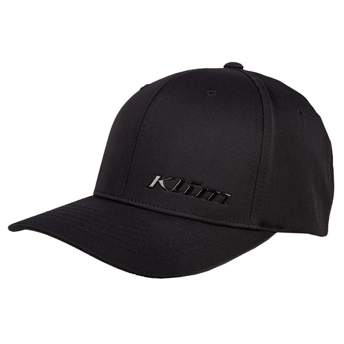 Klim Stealth Hat Flex Fit [Colour Option: Onyx Black] [Size: Small-Medium]
