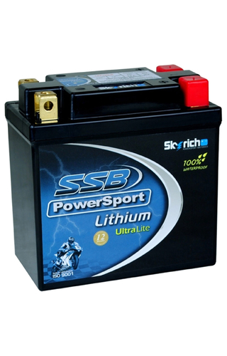 SSB Powersport 4-LFP12Q-B High Performance Ultralite Lithium Battery