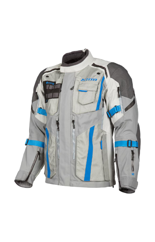 Klim Badlands Pro Cool Grey/Electric Blue Lemonade Jacket