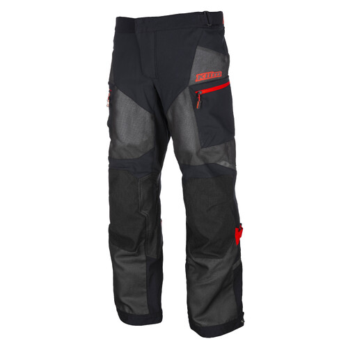 Klim Baja S4 Pant [Colour Option: Black-Fiery Red] [Size: 34] [Length: Regular]