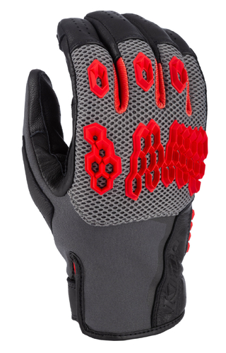 Klim Baja S4 Black/Fiery Red Gloves