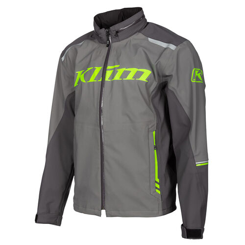 Klim Enduro S4 Jacket [Colour Option: Castlerock Gray - Electrik Gecko] [Size: Large]