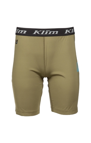 Klim Solstice -1.0 Burnt Olive Cooling Womens Base Layer Shorts