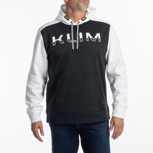 Klim Petrol Pullover Hoodie [Colour Option: Black-White] [Size: Small]